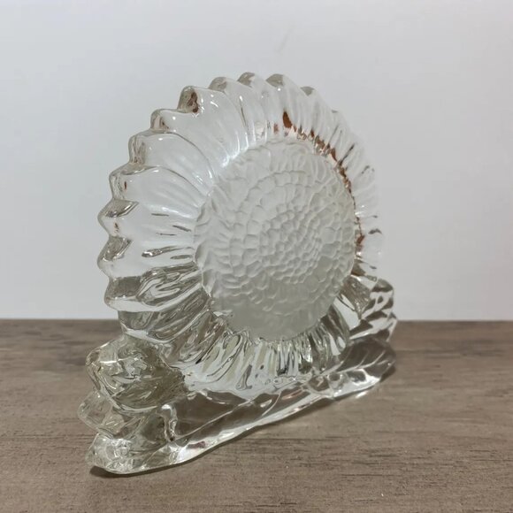 Vintage Flower Glass Votive Candle Holder Partylite 1990s Home Decor - Picture 4 of 7